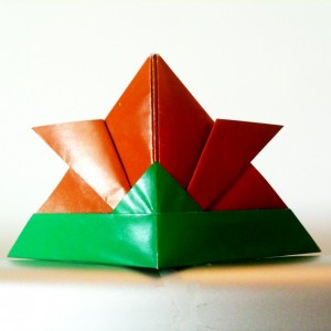 Origami Samurai Hat