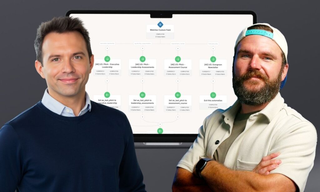 Dr. Derek Lusk and Brad Hussey